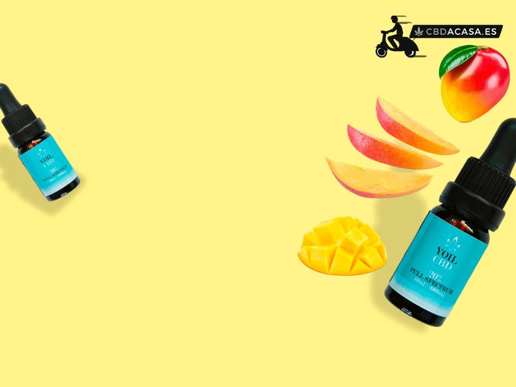 Aceite Yoil CBD mango desde 30€ | 20% de CBD